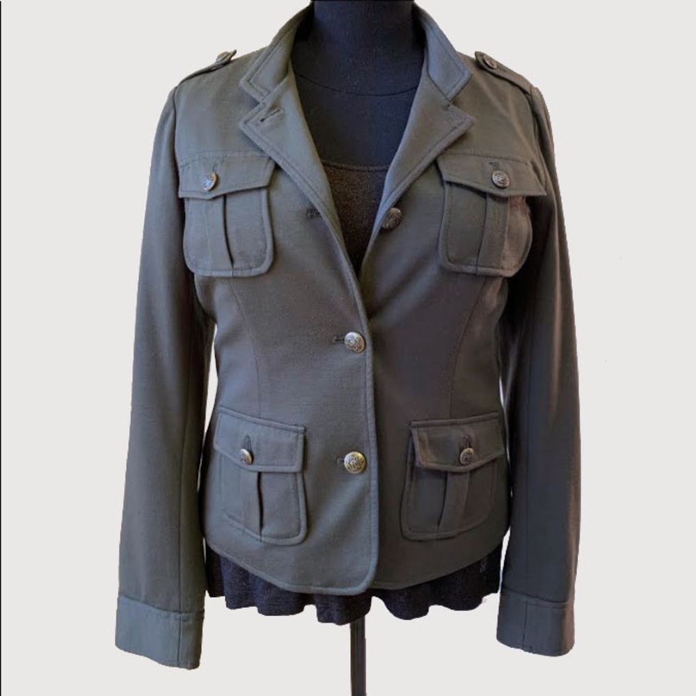 Apt 9 Army green jacket